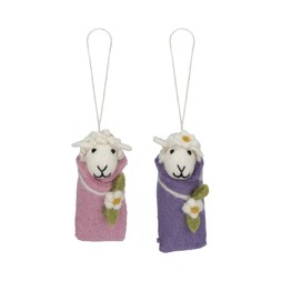 Fairtrade Woolly and Fleecy Lambs Set of 2 £13