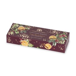 50083215 £12 Christmas Wreath Set of 3 Soaps (3x100g)
