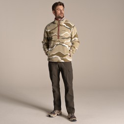 Rawthey Half Zip in Cardamon Print £75.00