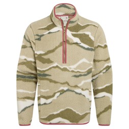Men's National Trust Rawthey Half Zip Fleece | Cardamon Print