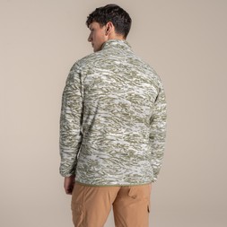 Irt Half Zip in Cardamon Print £50.00