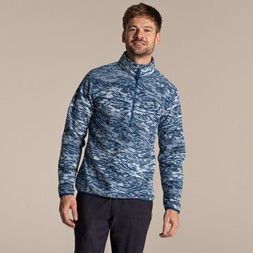 Irt Half Zip in Juniper Berry Print £50.00