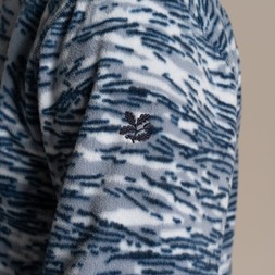 Irt Half Zip in Juniper Berry Print £50.00