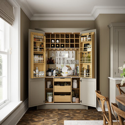National Trust Leconfield Pantry in Clay- Kitchens start at £9,500