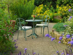 Oxleys National Trust Octavia Bistro Set in Hidcote Gardens Artesian Green from £2,495.00