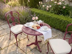 Oxleys National Trust Octavia Bistro Set Claret Red from £2,495.00