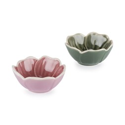 Petal Dish, Pink and Green Assorted_gbp_5