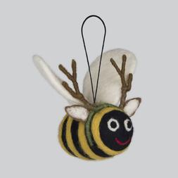 Hanging Felt Bee with Reindeer Antlers_gbp_6