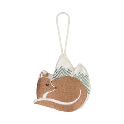 Avery Row Sleeping Fox Hanging Decoration £7