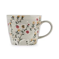 Grey Wild Daisy Stoneware Mug_gbp_9