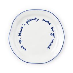 'Ceramic 'Eat Up' Quote Plate_gbp_15