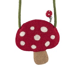 Mushroom felt bag £15