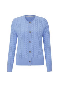 Cutest Cable Cardigan in Blue £40 (AL11787) Available from 9th January