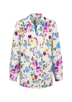 Longline Popover Blouse floral £34 (AB12723)