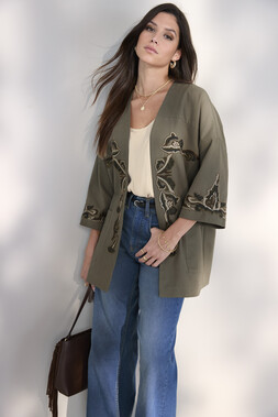 Oversized Embroidered Kimono £75 (AD12567)