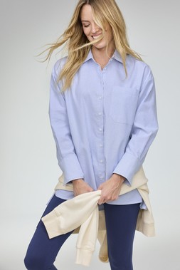 Oversized Oxford Shirt Pale Sky £38 (AB12705) Available from January 9th