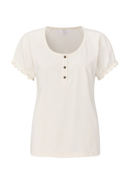 Puff Sleeve Jersey Top. £22