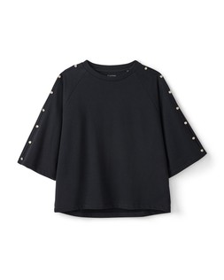 Studded Sleeve Sweatshirt £35