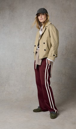 Track Pant £32 & Cropped Trench Jacket £65.
