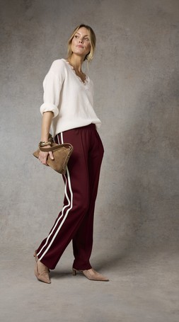 Track Pant £32 & Lace Trim Jumper £45.