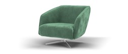 Adler Swivel Chair in Casual Chenille Pine, £499