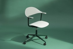 Vitra Mynt Plastic Office Chair RE - Four Star Base