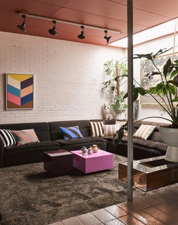 HKLIVING Mirror Block Table