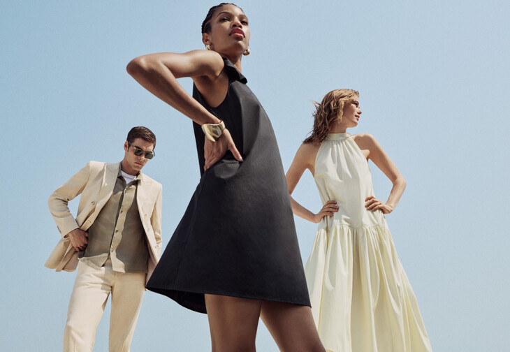 marks spencer-ms suit jacket 129-suit trousers 70-shirt 40-t-shirt 20-sunglasses 18-bow dress 39.50-gold earrings 12.50-bangle 18-halter dr