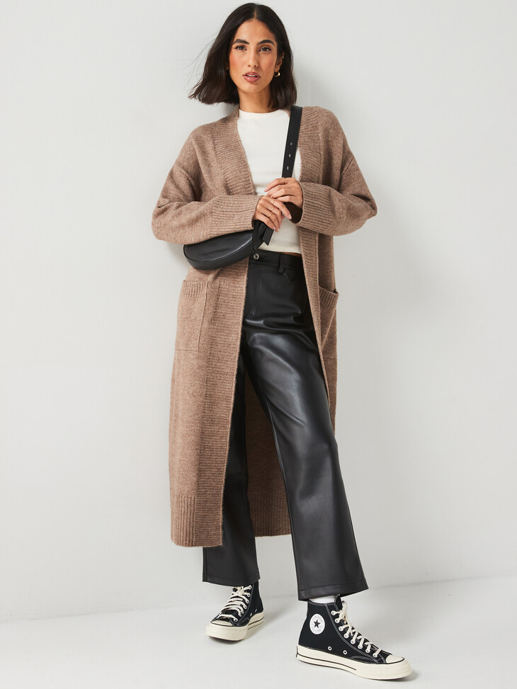 very-v by very edge to edge maxi cardigan - 35-ref1971488