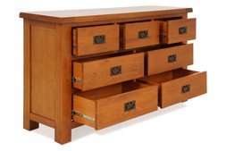 Kingston Oak 7 Drawers Chest RRP €999 NOW €599