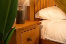 Hereford Pine 2 Drawers Bedside Table RRP €199 NOW €99