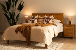 Valencia Oak King 5' Bed Frame - RRP €999 NOW €449