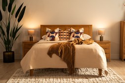Valencia Oak King 5' Bed Frame - RRP €999 NOW €449