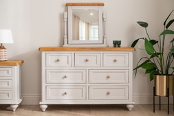 Discovery Grey Oak 7 Drawers Chest RRP €949 NOW €499