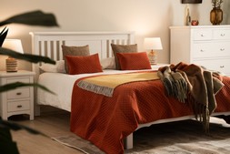 Alaska White King 5' Bed Frame -RRP €1,049 NOW €525