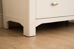 Alaska White 5 Drawers Chest - RRP €999 NOW €525