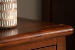 Westport Walnut 3 Drawer Bedside Table RRP €339 NOW €179