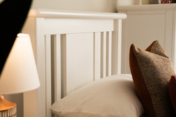 Alaska White Single 3' Bed Frame - RRP €899 NOW €399