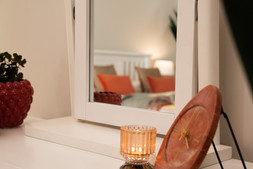 Alaska White Dressing Mirror - RRP €149 NOW €79