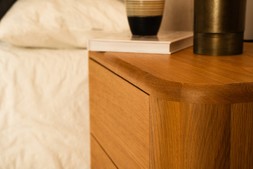 Oslo Oak Bedside Table - RRP €799 NOW €399
