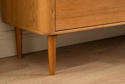 Copenhagen Oak 6 Drawers Chest - RRP €1,899 NOW €1,199