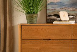 Copenhagen Oak 6 Drawers Chest - RRP €1,899 NOW €1,199