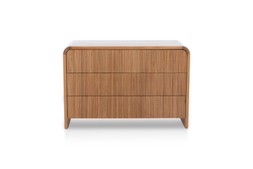 Fuller Oak 3 Drawers Chest - RRP €1,899 NOW €999
