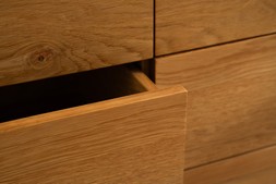  Poe Oak 6 Drawers Chest - RRP €2,399 NOW €1,499