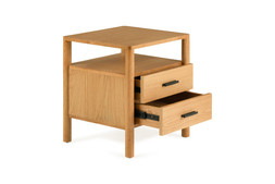 Milita 2 Drawer Bedside Table - RRP €549 NOW €349