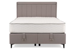 Amber Ottoman Bedframe Grey 5' King RRP €1,199 NOW €649