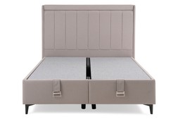 Amber Ottoman Bedframe Grey 5' King RRP €1,199 NOW €649