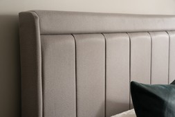 Amber Ottoman Bedframe Grey 5' King RRP €1,199 NOW €649
