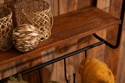 Hook Wooden Wall Shelf RRP €199 Now €120