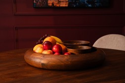 Wooden Bowl 50x50x8 RRP €179 Now €99